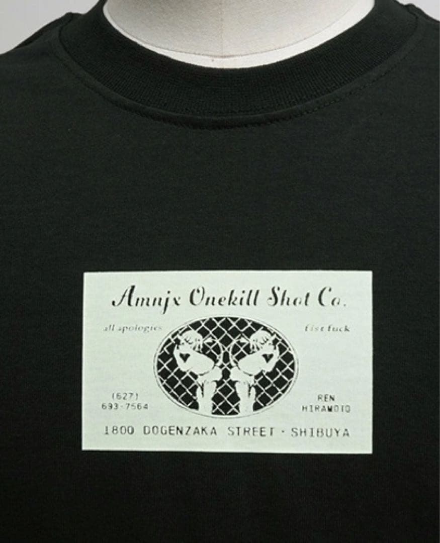 AMNJX amnjx Tシャツ　メッシュキャップ　平本蓮