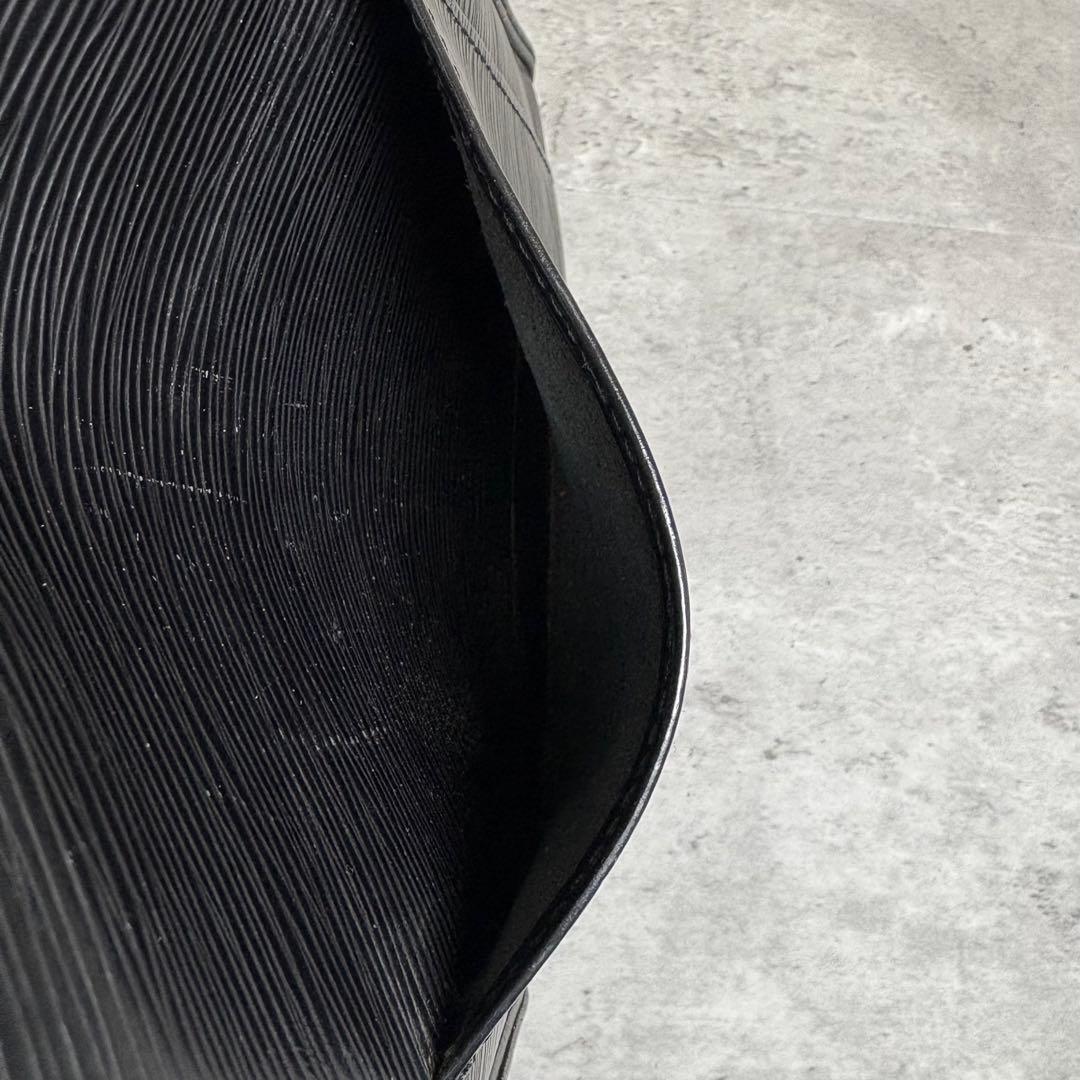 オールドルイヴィトン90年代ヴィンテージ ボストンバッグ キーポル50 エピ 黒
