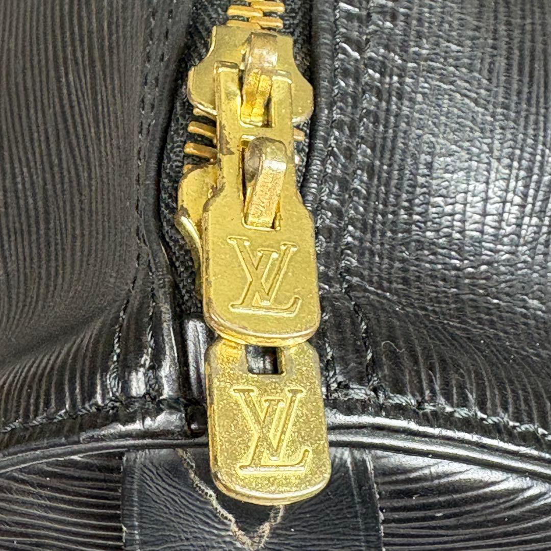 オールドルイヴィトン90年代ヴィンテージ ボストンバッグ キーポル50 エピ 黒