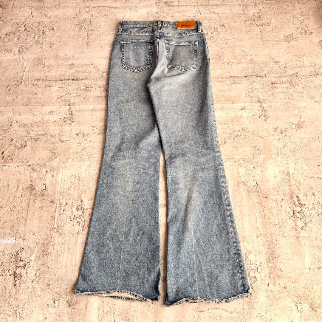 【人気】MOUSSY MVS FLARE フレアデニム 27インチ 美脚 y2k