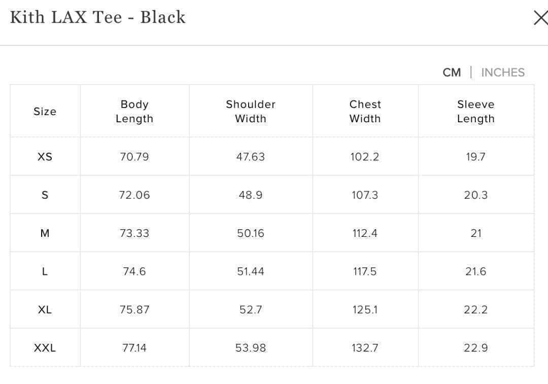 新品未使用　KITH 　Kith LAX Tee ロゴ　Tシャツ　L　ブラック黒