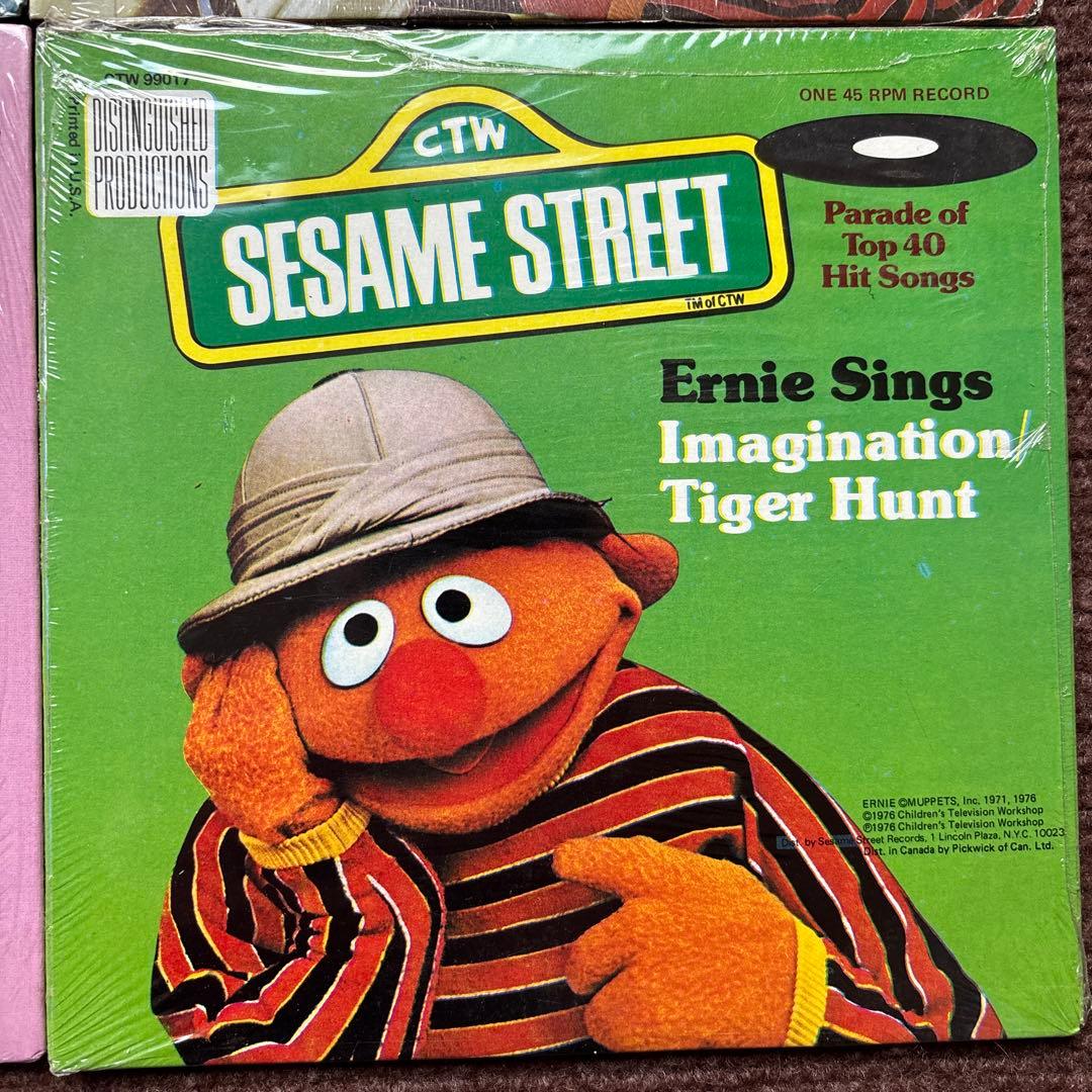 【未開封】セサミストリート SESAME STREET レコード 6枚セット