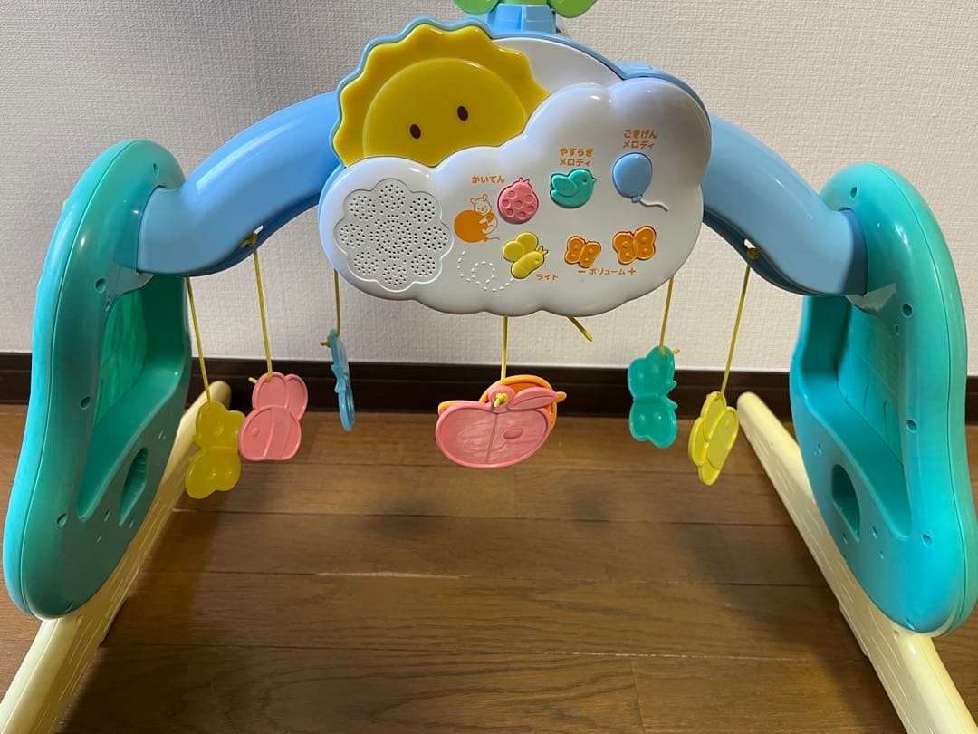 【美品】くまのプーさん 6wayジムにへんしんメリー