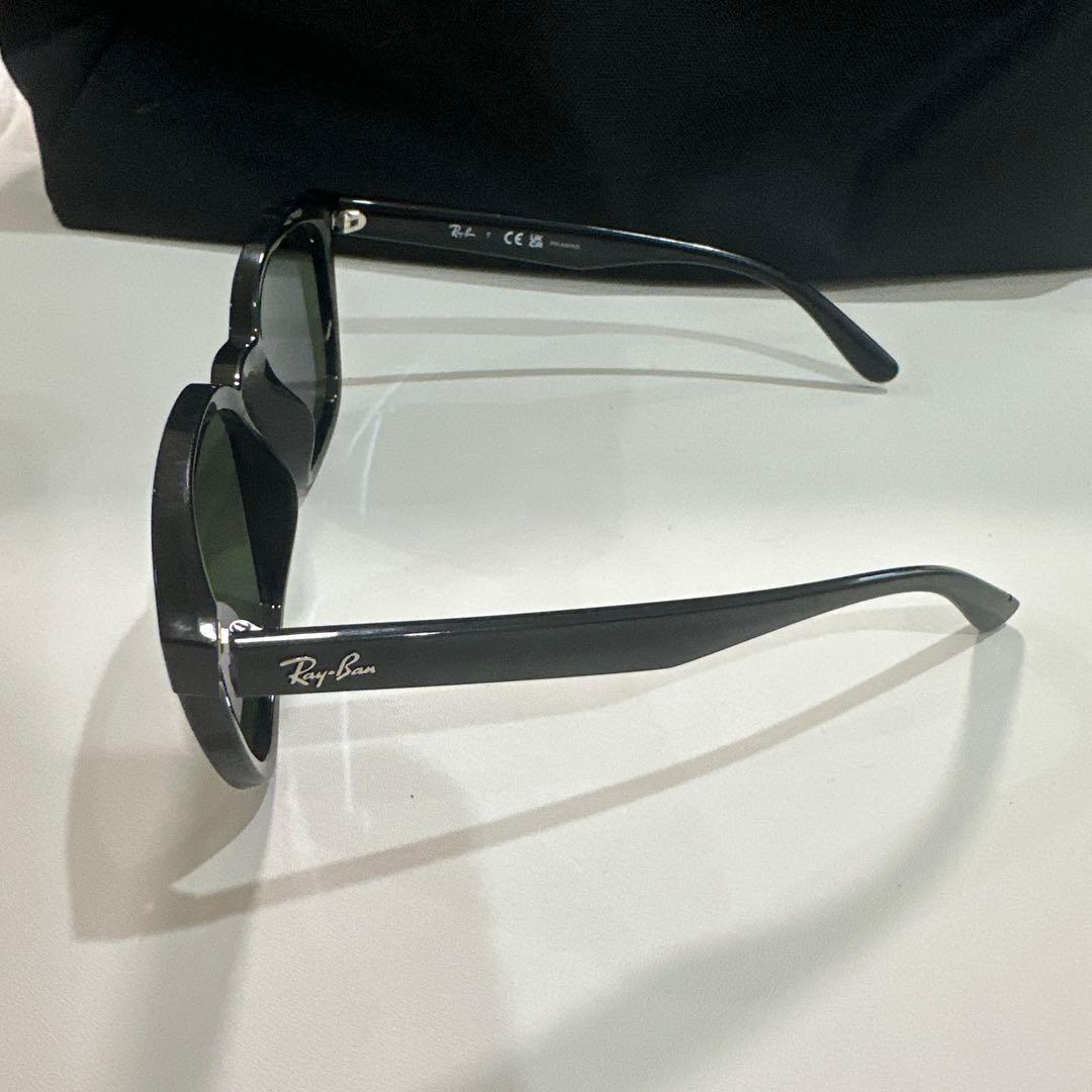 【美品】レイバン 偏光サングラス RB4392D ブラック