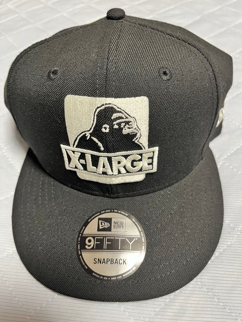 ほぼ未使用 X-LARGE ニューエラ 9FIFTY ブラック