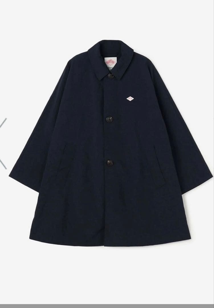 【新品未使用】DANTON｜ナイロンタッサー ドルマンスリーブコート WOMEN