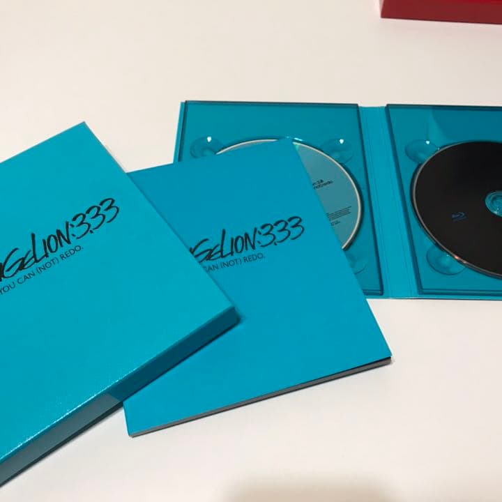 エヴァンゲリオン　映画　序　破　Q DVD 3点セット　ネガ