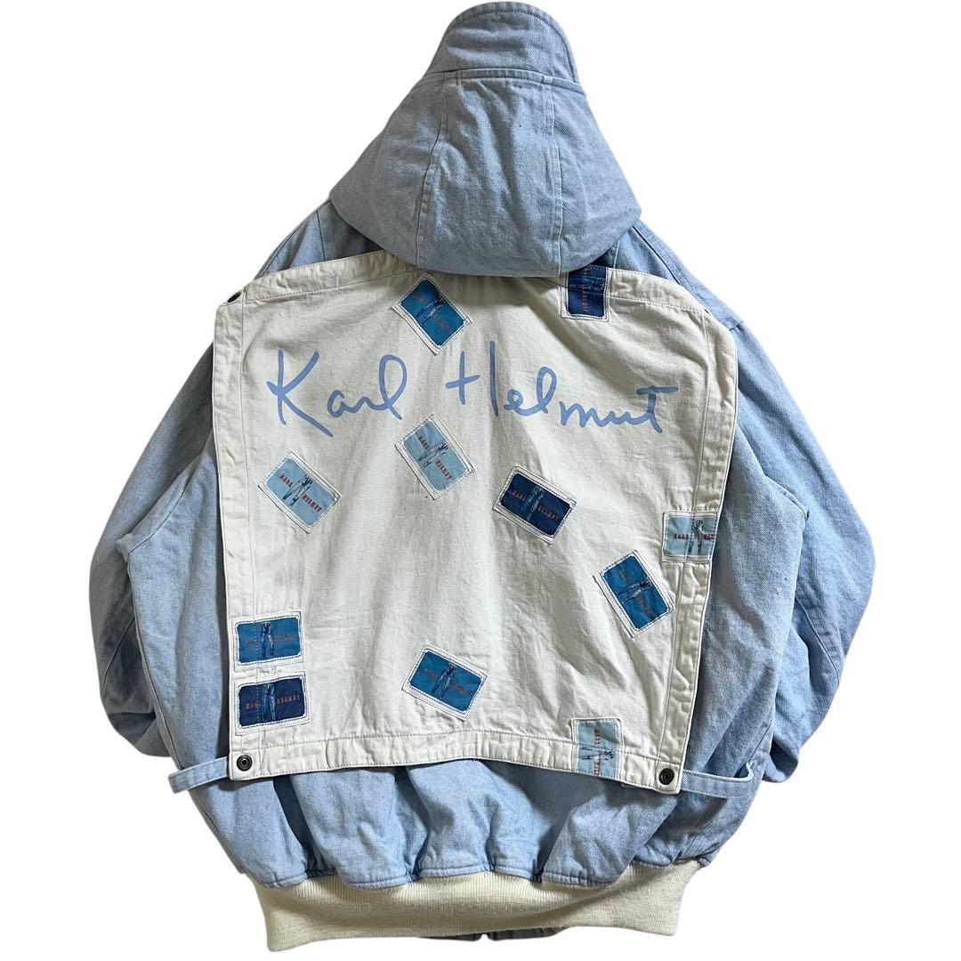 Karl Helmutカールヘルム デニム フライトジャケット MA-1 金子功