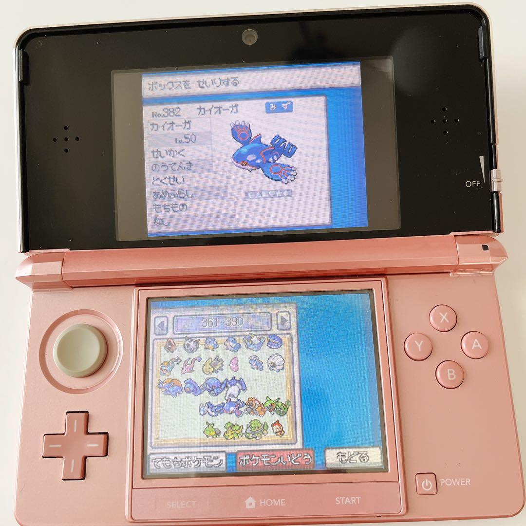 NintendoDS ポケットモンスター ハートゴールド ポケウォーカー付き