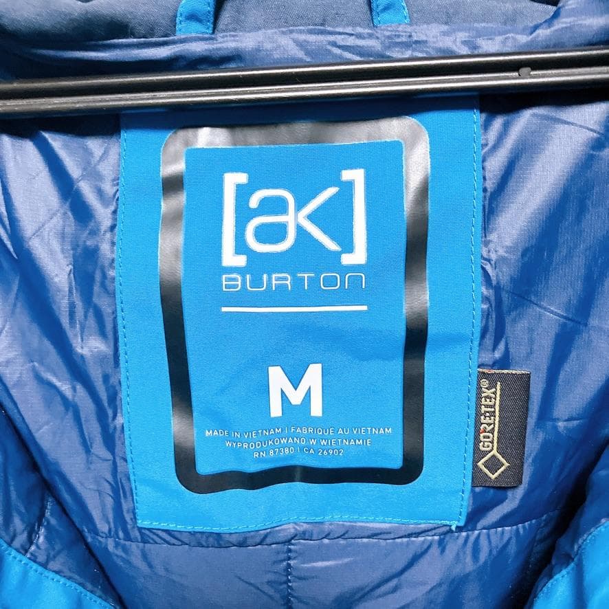 【極美品】BURTON ak スノーボードウェア M メンズ GORE-TEX