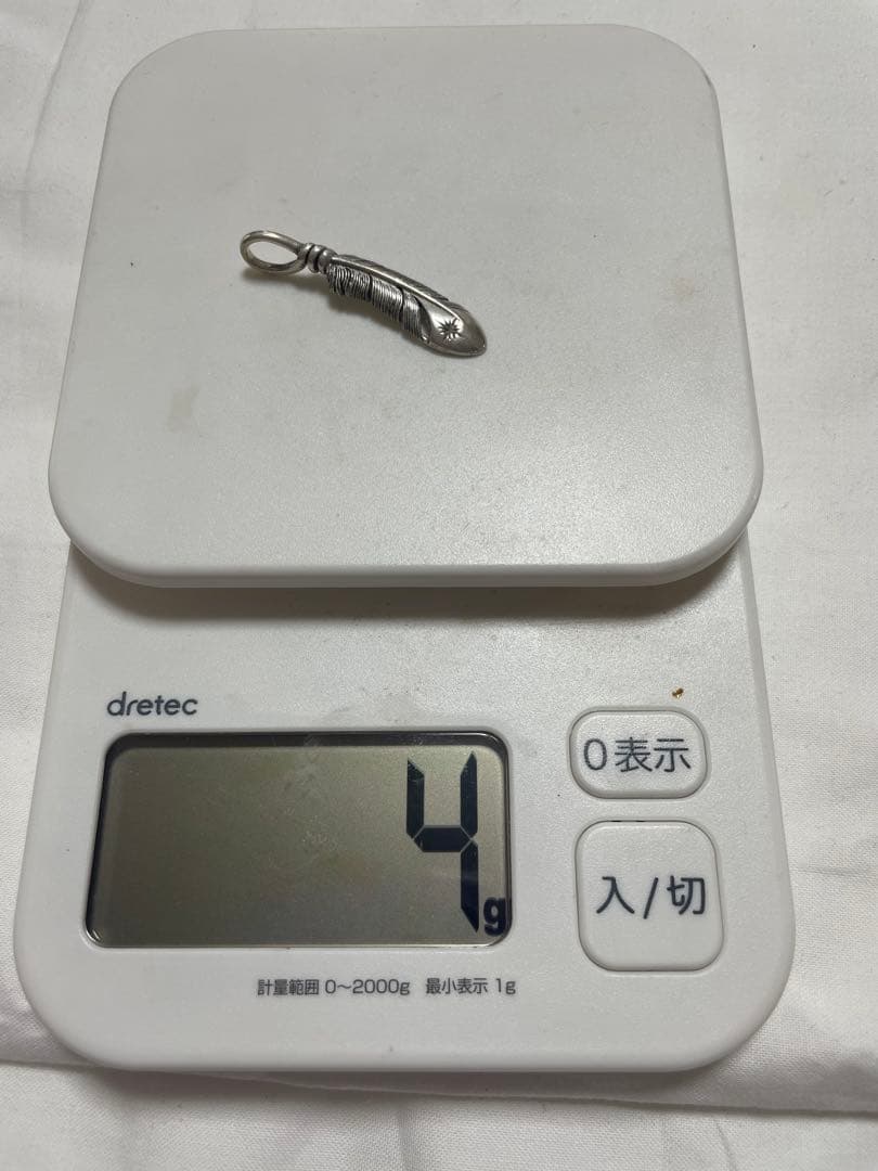 SAAD サード フェザーペンダント シルバー925 ネクレストップ