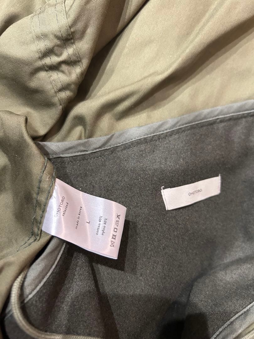 OHOTORO pair mods coat モッズコート
