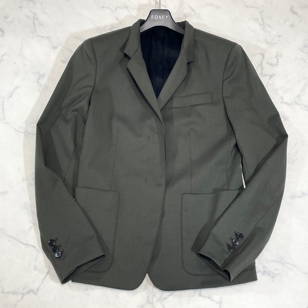 極美品✨23SS✨Theory テーラードジャケット 本切羽 比翼ボタン