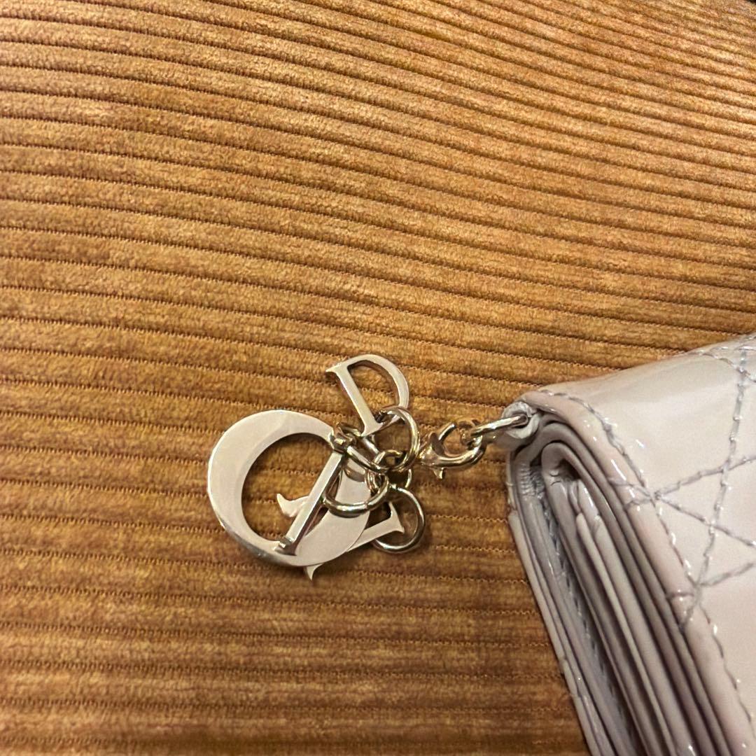 Christian Dior Lady Dior Lotus ウォレット