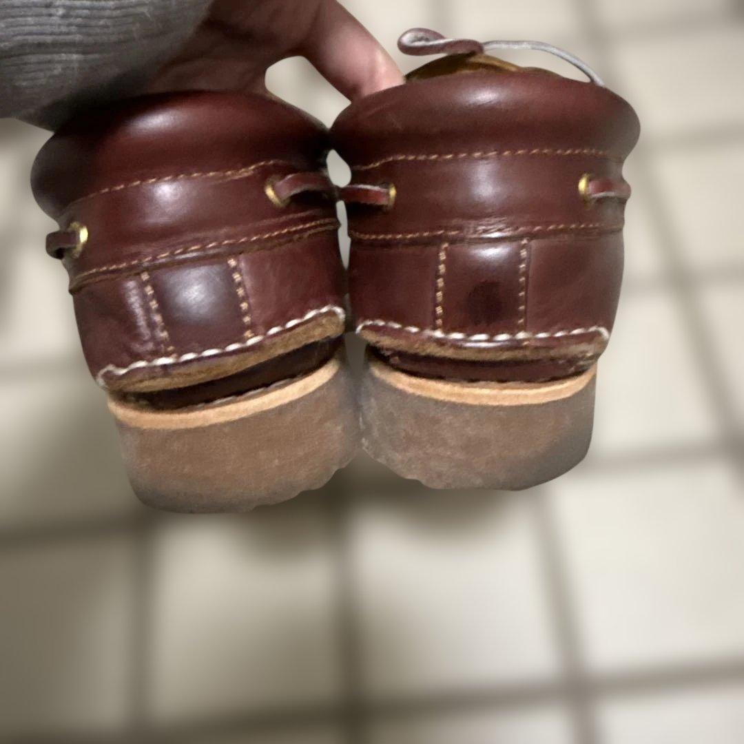 【未使用級】 Timberland デッキシューズ 3Eye 26cm モカシン