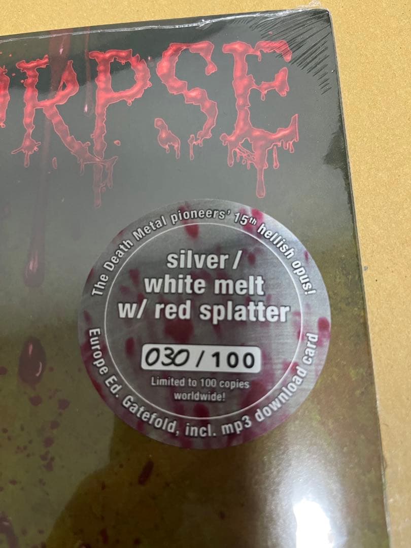 Cannibal Corpse 廃盤　デスメタル　レコード　レア　新品未開封