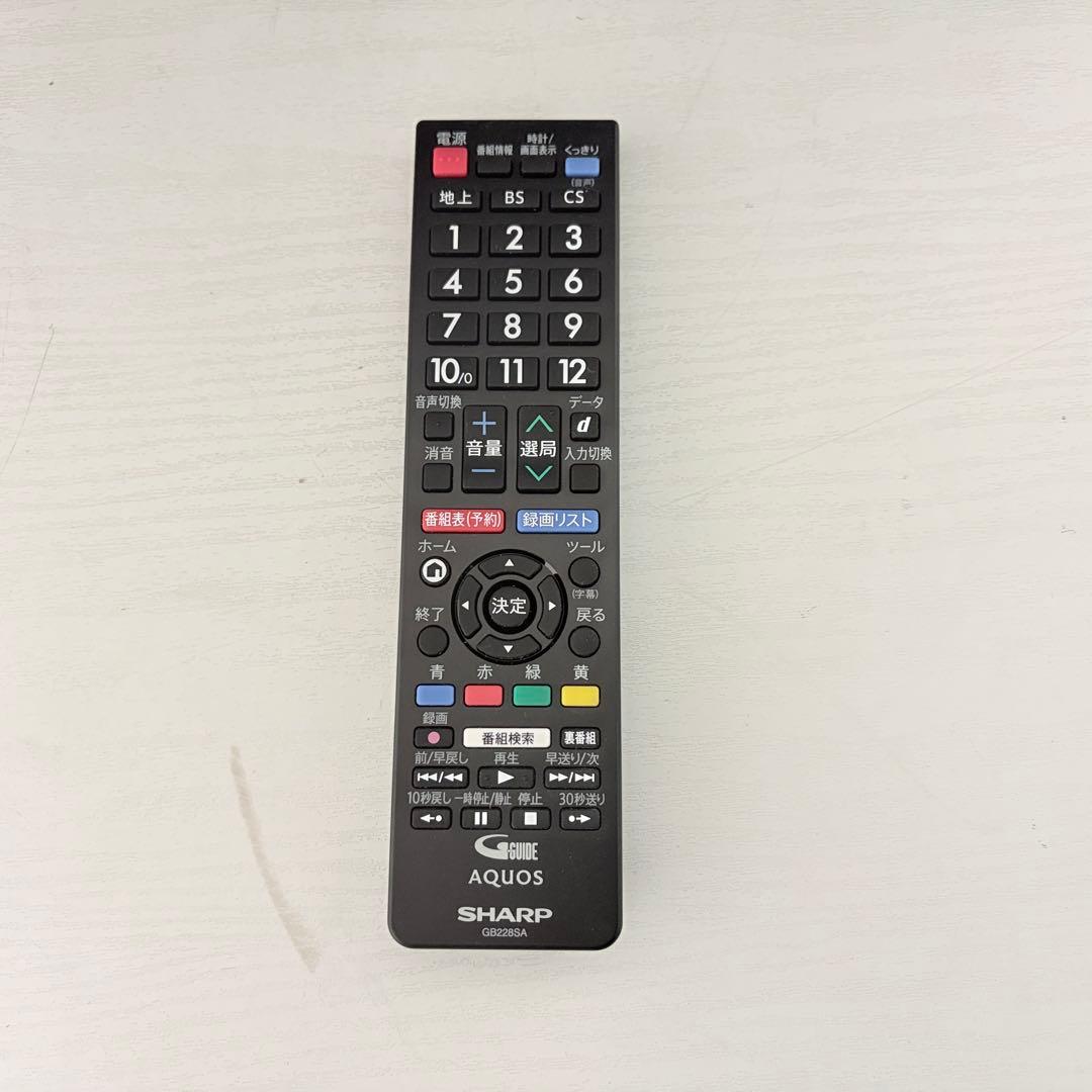 シャープ　AQUOS LC‑32J9 32型 2013年製