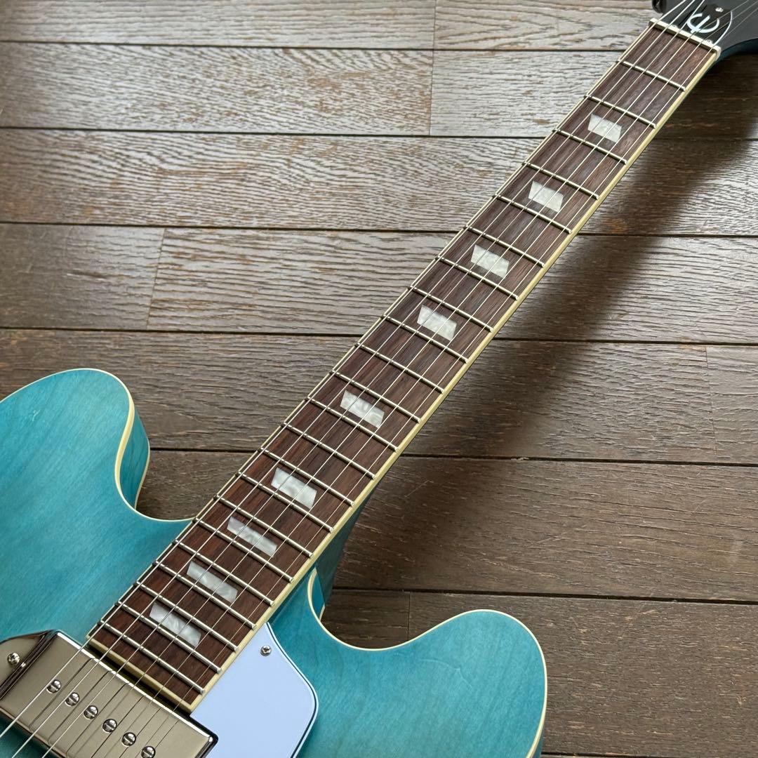 Epiphone Casino ￼Worn Worn Blue Denim