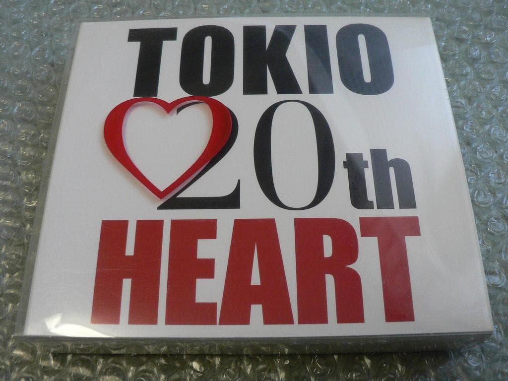 2CD+DVD【初回限定盤1】TOKIO『HEART』全32曲収録ベストアルバム