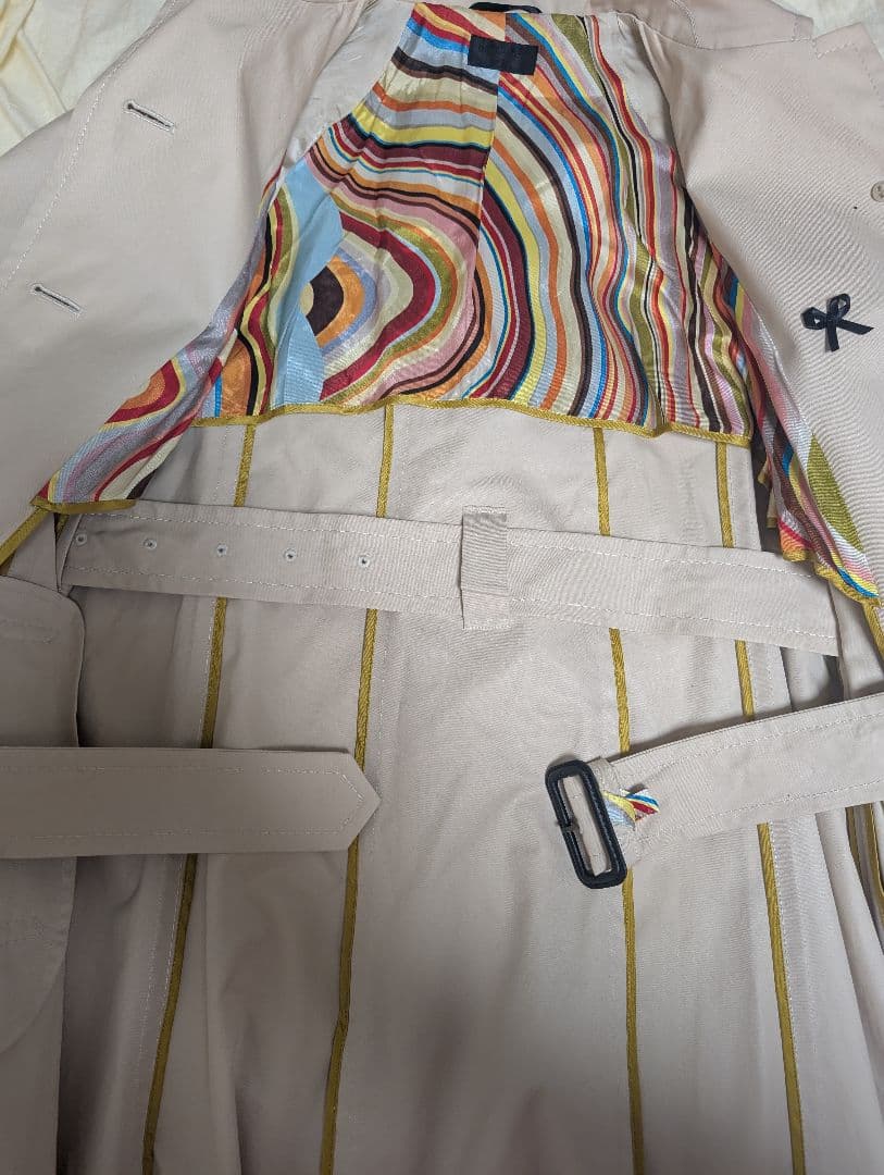 【美品】Paul Smith 　ポール・スミス　トレンチコート　40 　ベージュ