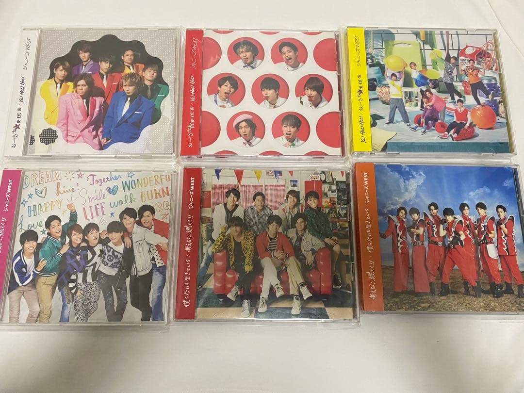 WEST. CDアルバムまとめ売り　DVD追加　写真追加
