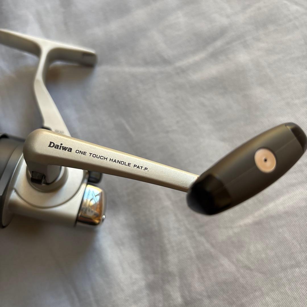 中古！Daiwa オールドスピニングリール　トーナメントEX800 収納袋付