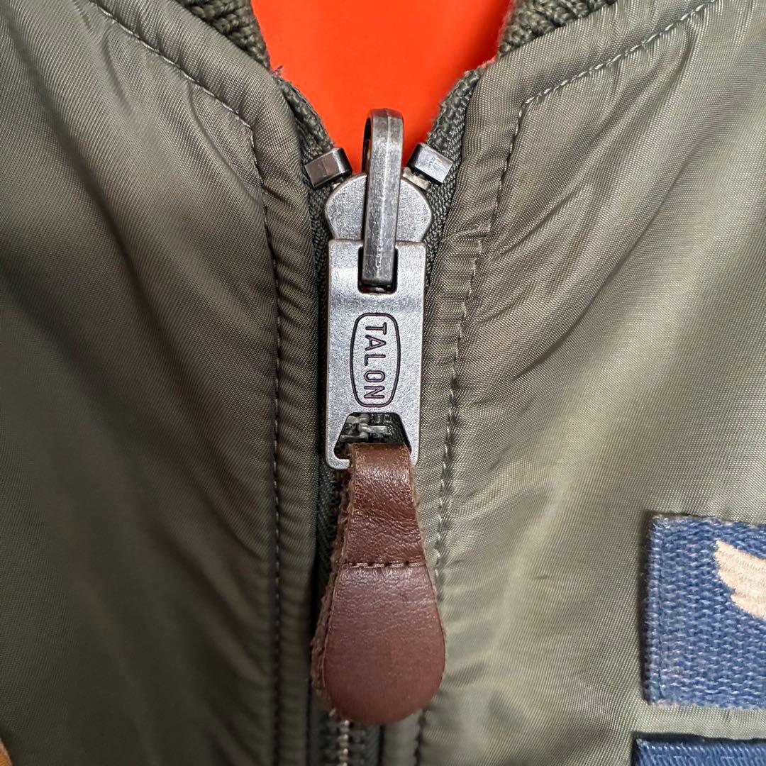 POLO RALPHLAUREN MA-1 Lサイズ　ジャケット　LG
