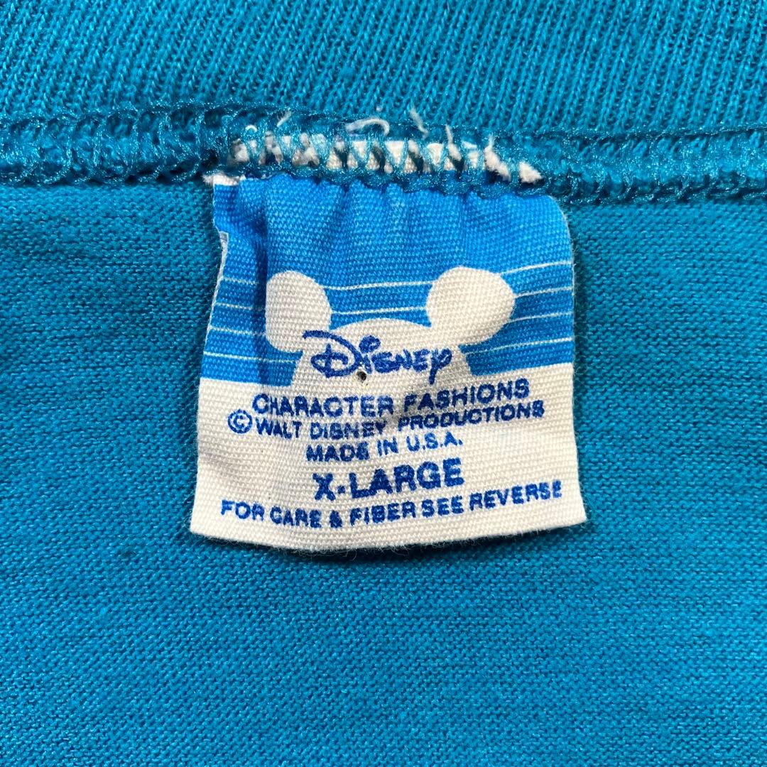 80s USA製 ディズニー シュノーケル ミッキー Tシャツ ヴィンテージ