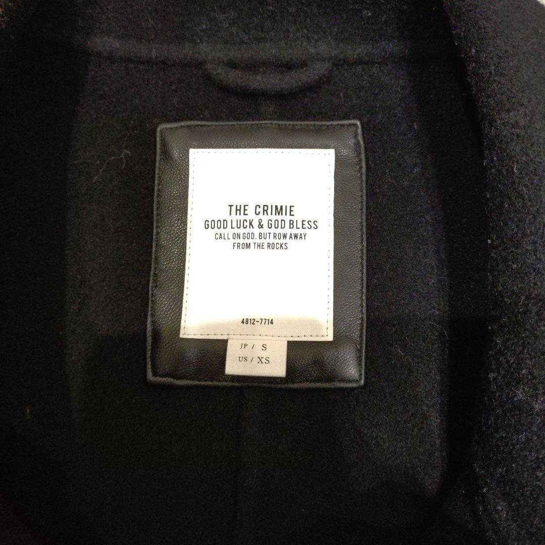 THE CRIMIE ブラック ダッフルコート