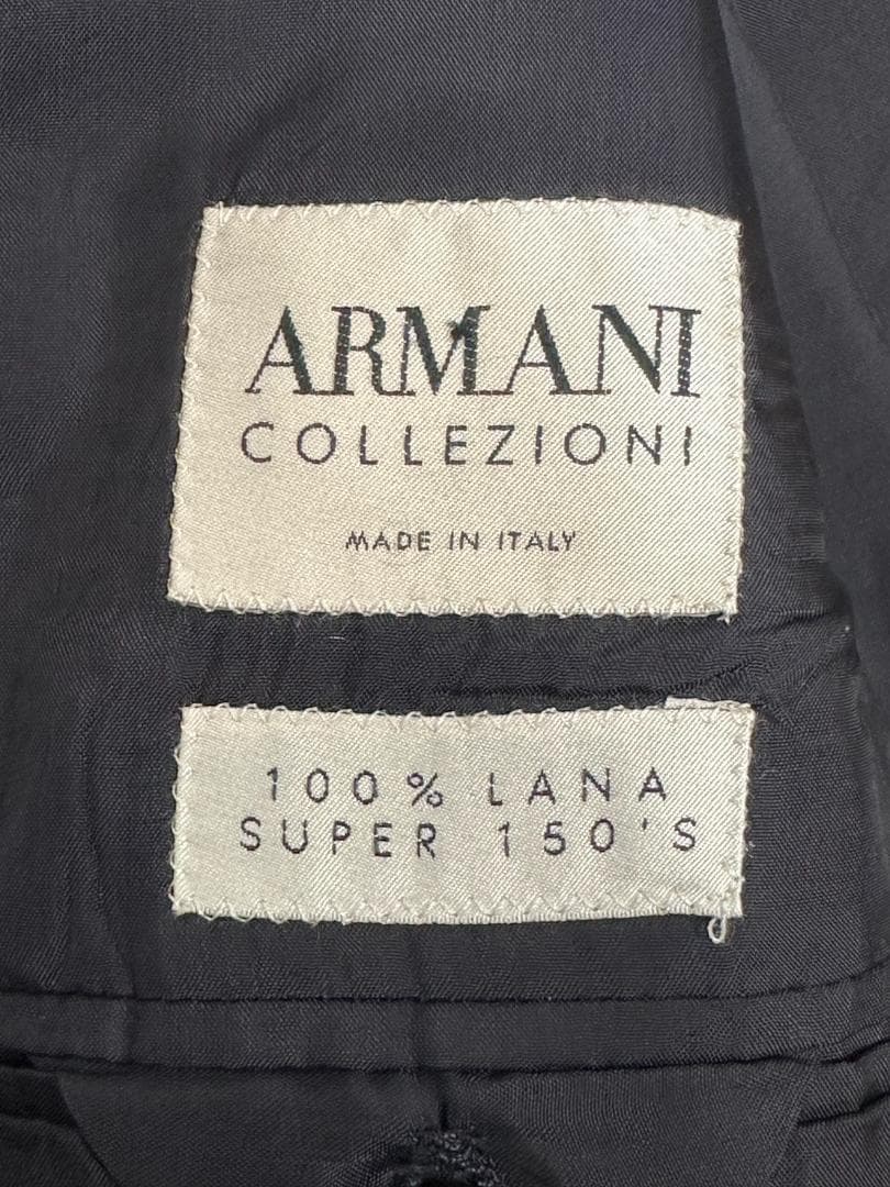 GIORGIO ARMANI アルマーニ セットアップスーツ ウール100％XL