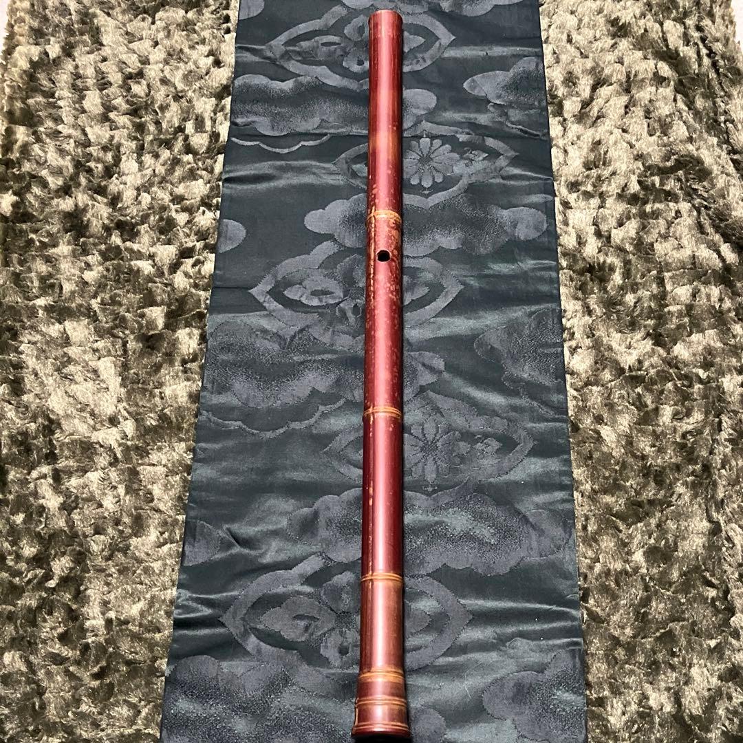 尺八 延管 七孔 約65.5cm 【音出し確認済み】