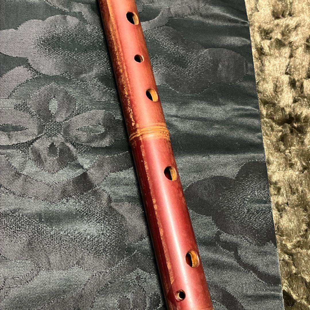 尺八 延管 七孔 約65.5cm 【音出し確認済み】