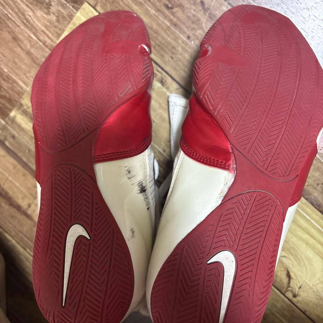 Nike ボクシングシューズ ハイパーko ホワイト/レッド