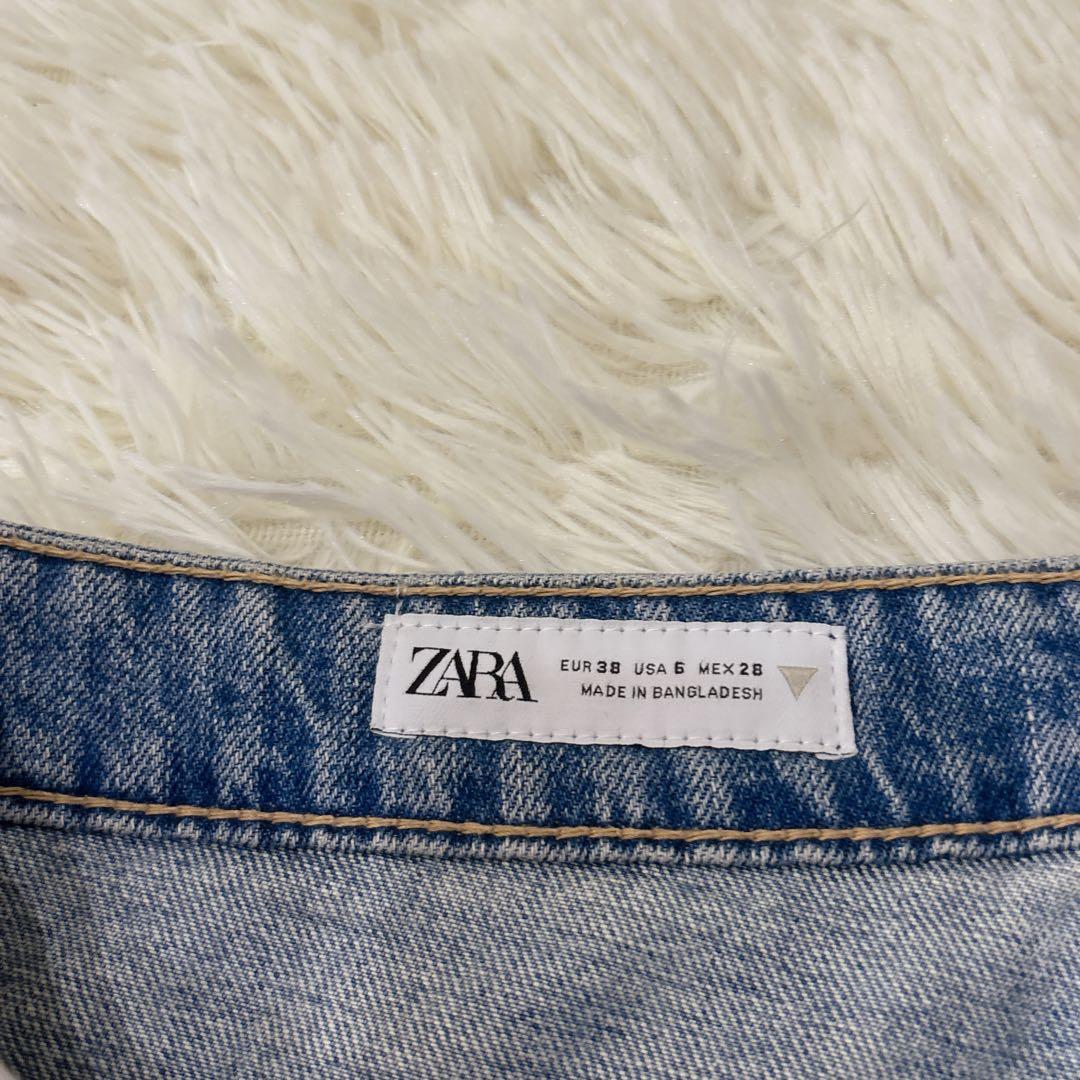 ZARA ザラ　バギーデニム　EUR38 USA6 美品