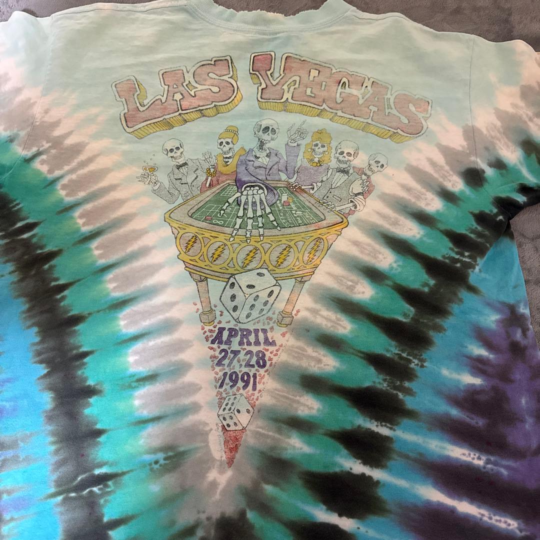 90’s ビンテージGrateful Dead タイダイ バンド Tシャツ