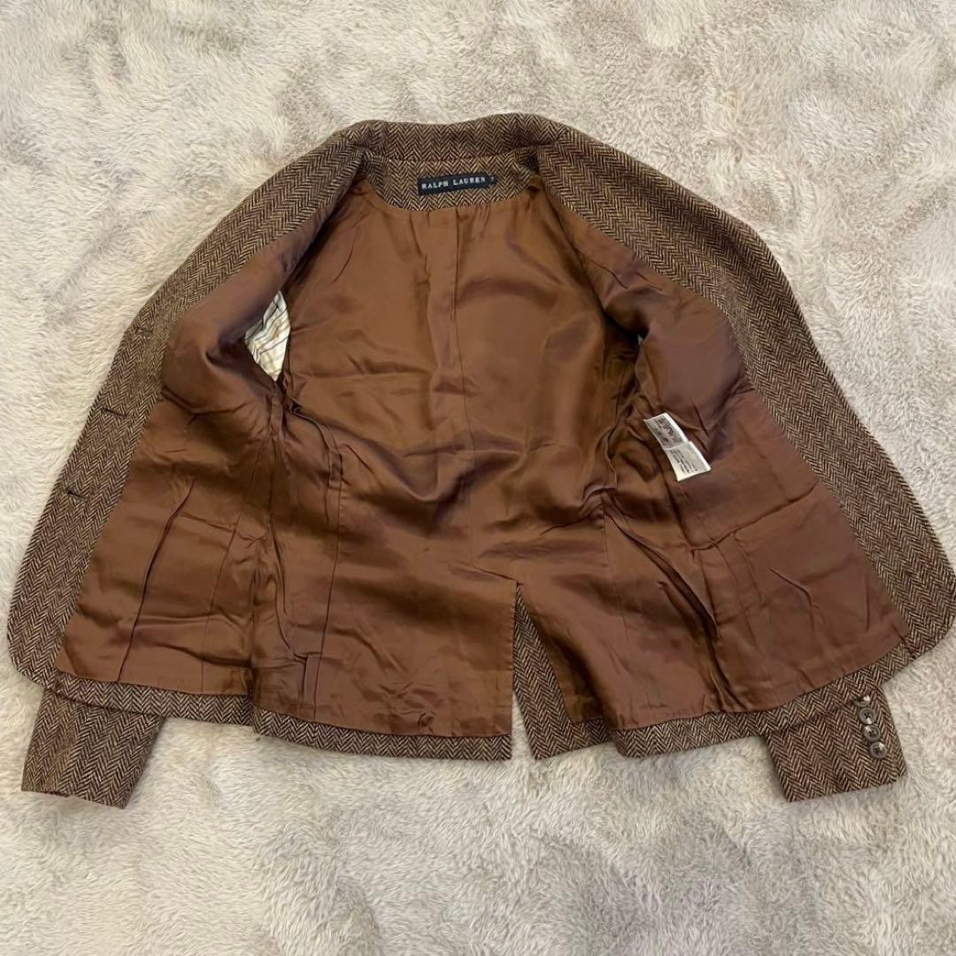Ralph Lauren♡テーラードジャケット ウール ヘリンボーン 7
