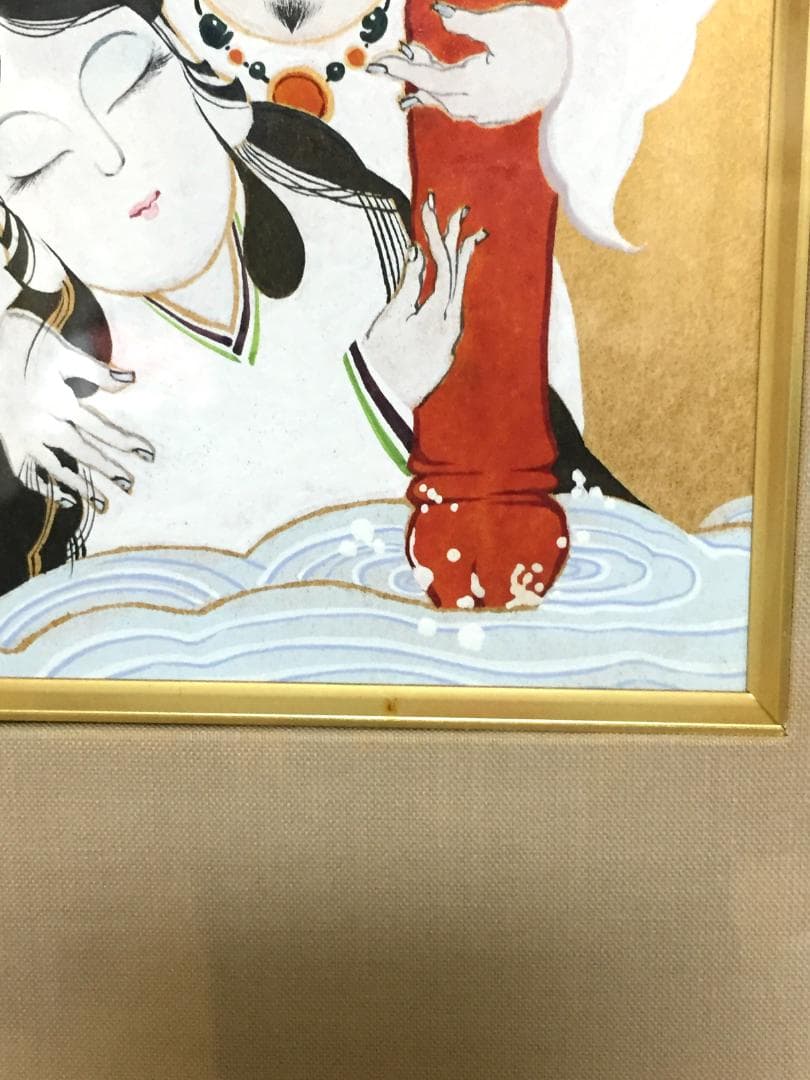 [春画] 日本画 日本神話 イザナギ イザナミ 男根 古事記 日本書紀 肉筆画