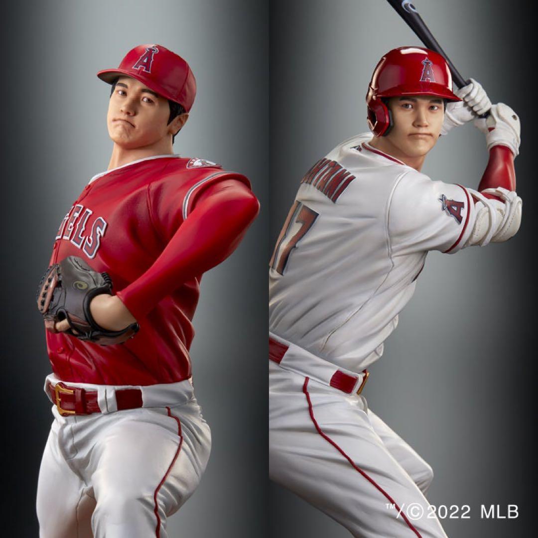 大谷翔平 プレミアムフィギュア 投打2体セット