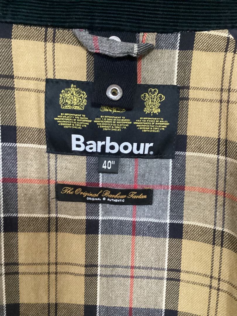 Barbourバブアー/ビデイル SL 2LAYER ネイビー40