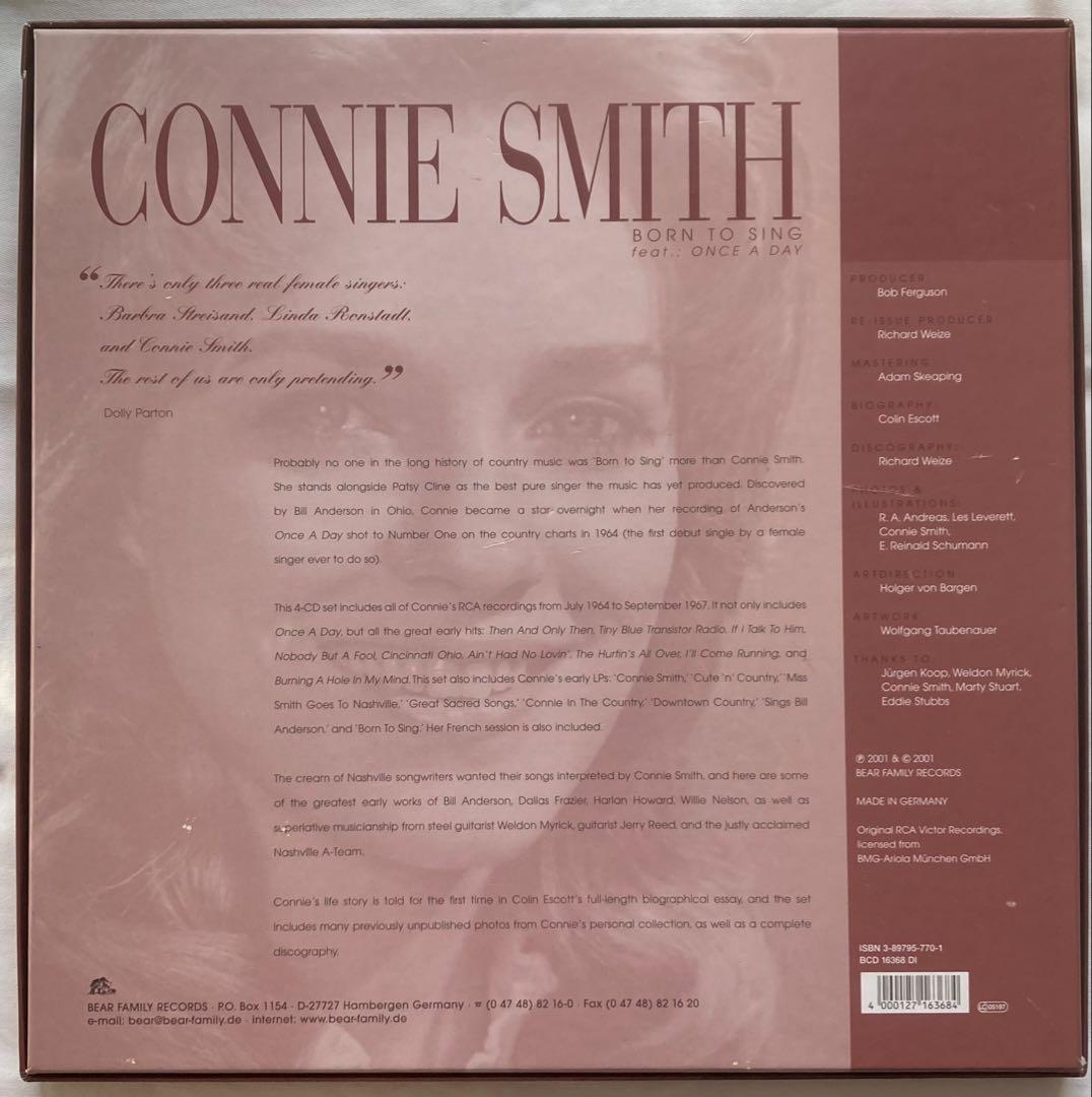 4枚組コニースミスCONNNIE SMITH/BORN TO SINGカントリー