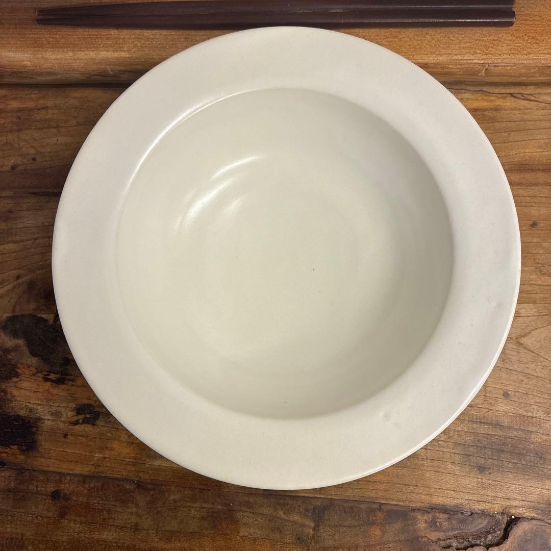 新品　陶器　陶芸作家　リムbowl3個　444
