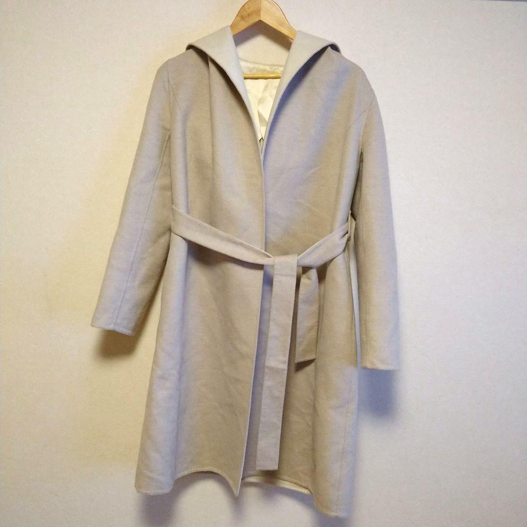 DAKS ダックス ロングコート ガウンコート アンゴラ ウール 38
