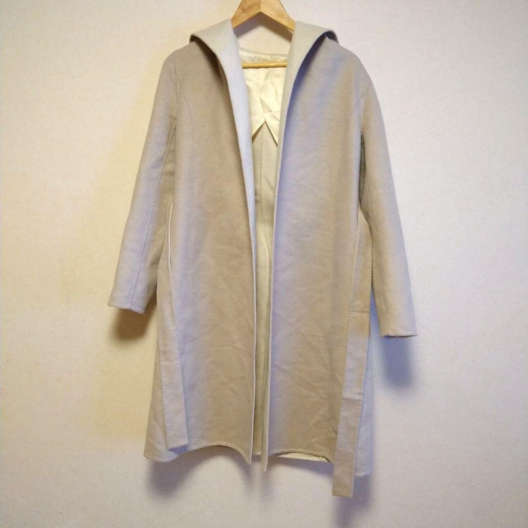 DAKS ダックス ロングコート ガウンコート アンゴラ ウール 38