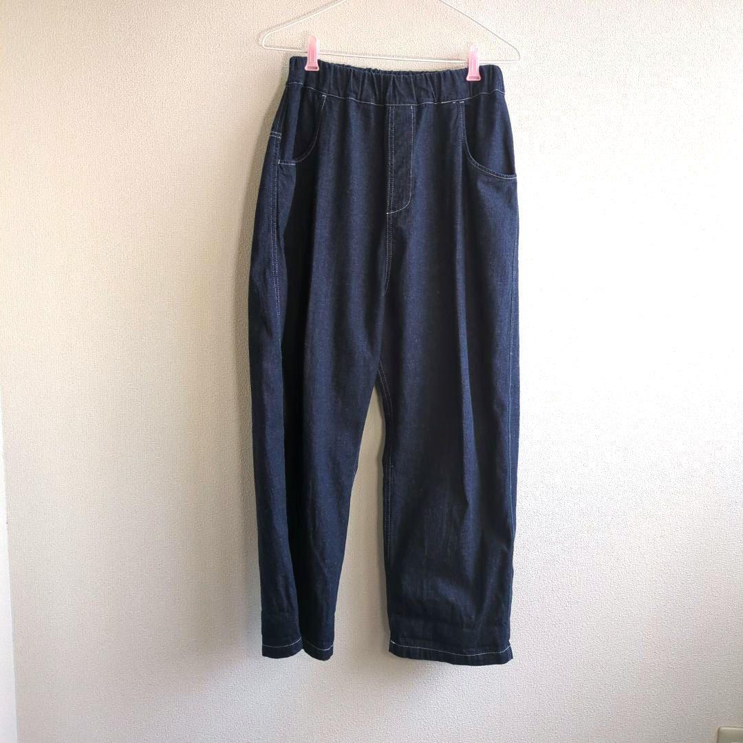 NARU 8ozムラデニムノッポパンツ　インディゴ