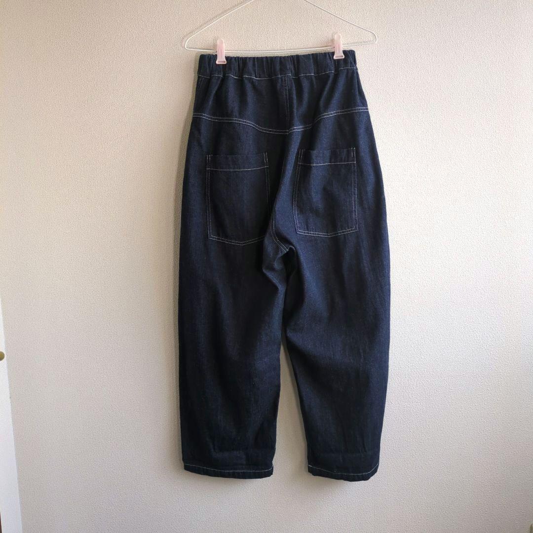 NARU 8ozムラデニムノッポパンツ　インディゴ