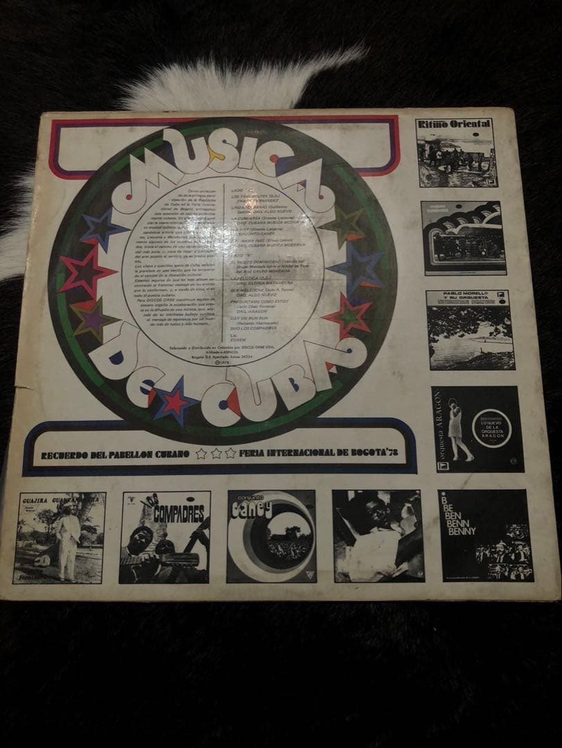 Música de Cuba レコード 貴重盤