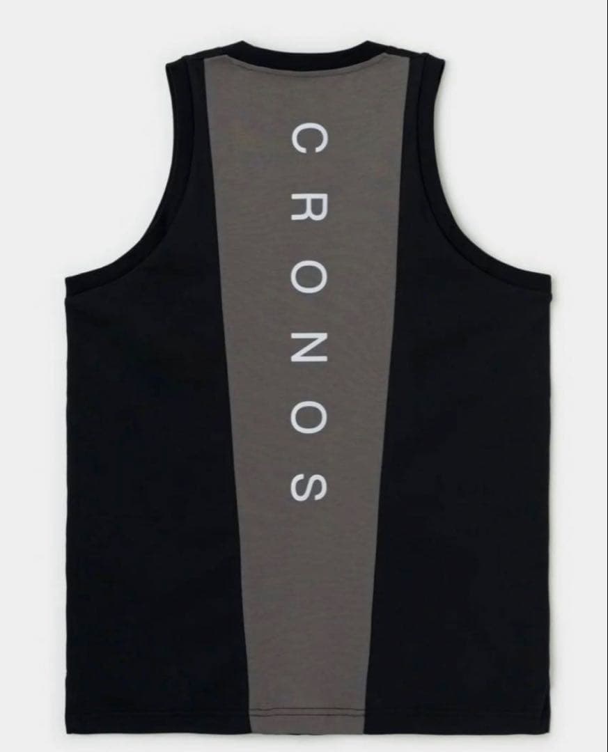 CRONOS REFLECT LINE SLEEVELESS S 黒
