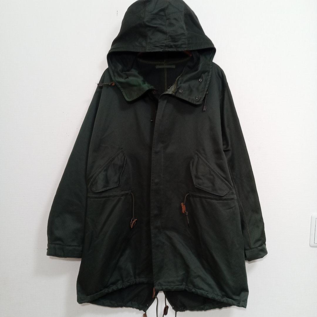 美品『BEAMS +』モッズコート／羽織／L／ライトアウター／カーキ