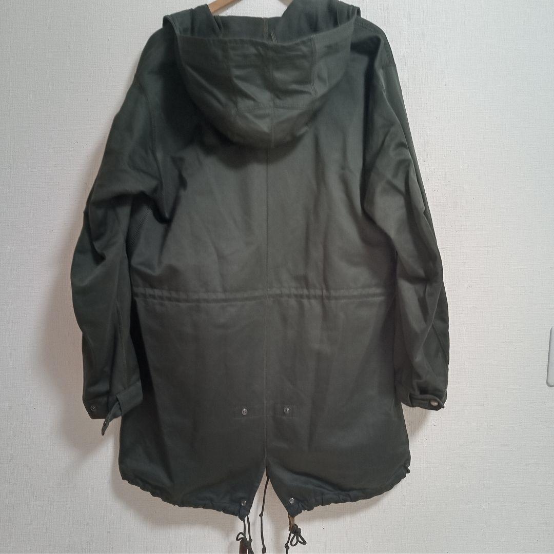 美品『BEAMS +』モッズコート／羽織／L／ライトアウター／カーキ