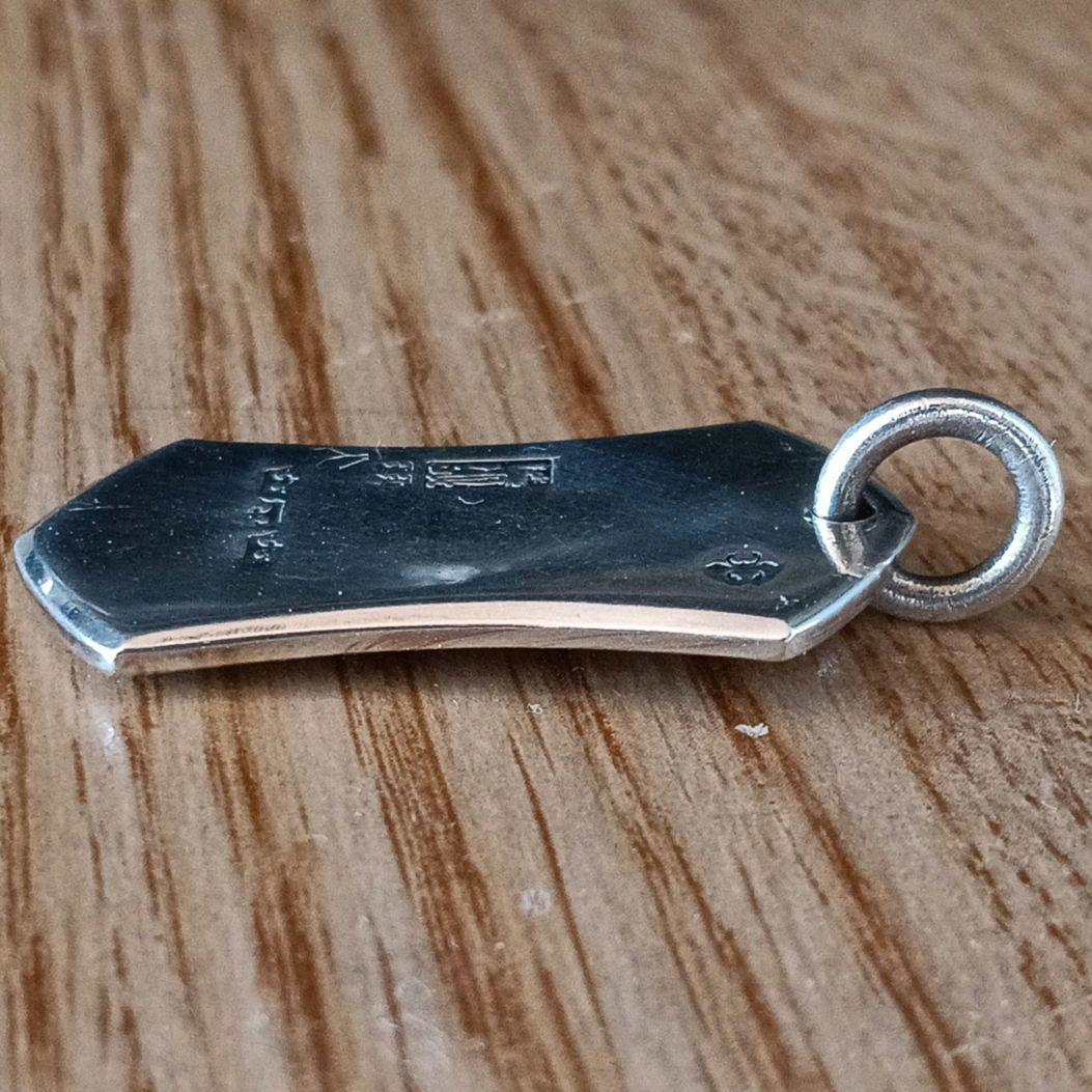 Sterling刻印　ライオンハート　シルバー925　ドッグタグネックレス　人気